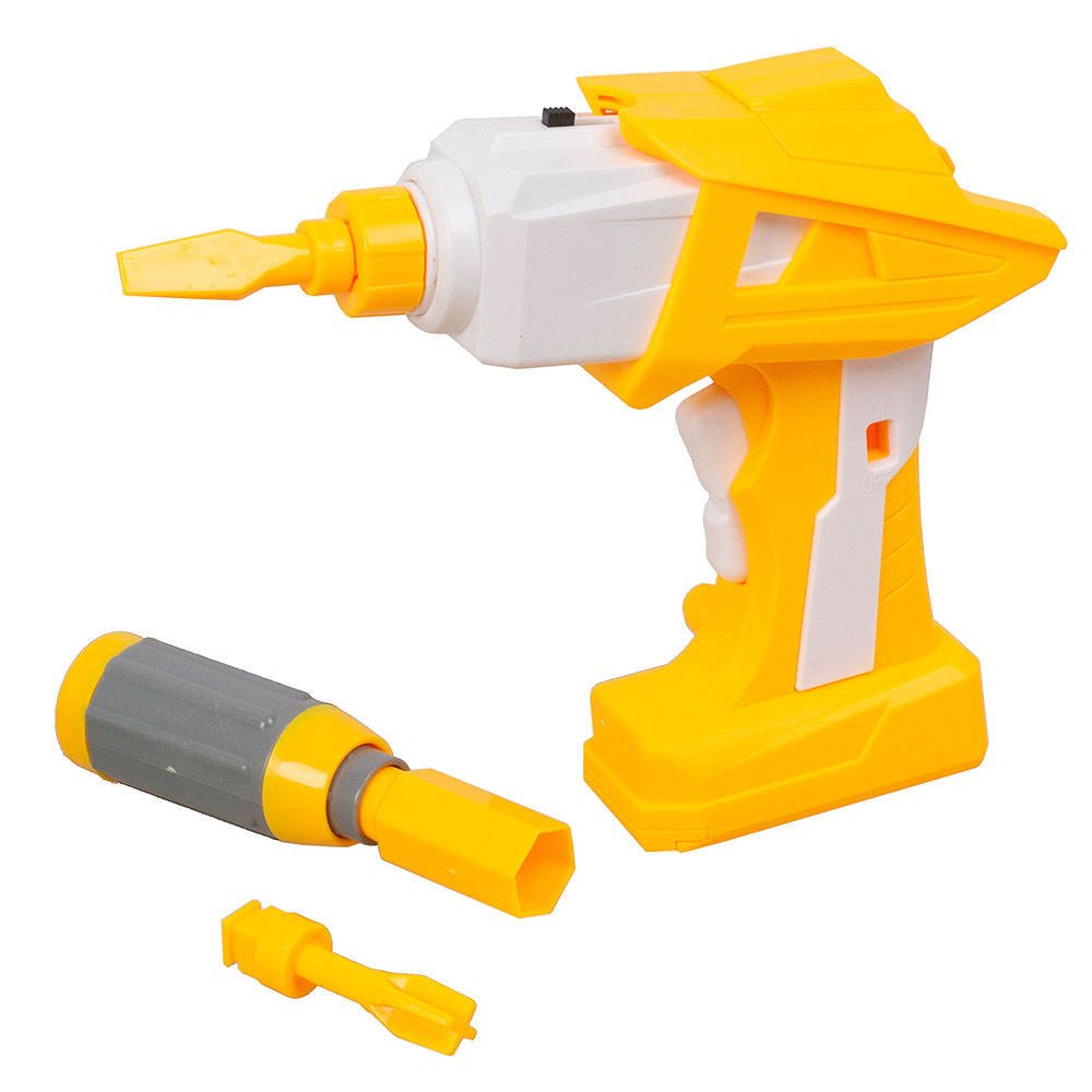 Конструктор с шуруповертом 222 детали CXL200-70A в коробке