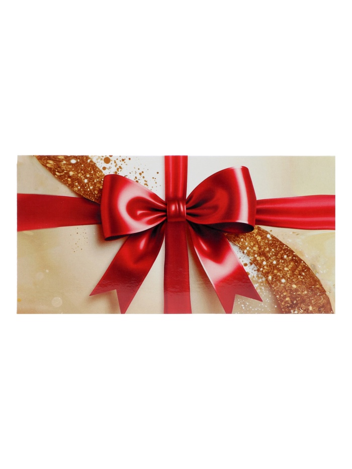 Конверт для денег Бант 16×8 см