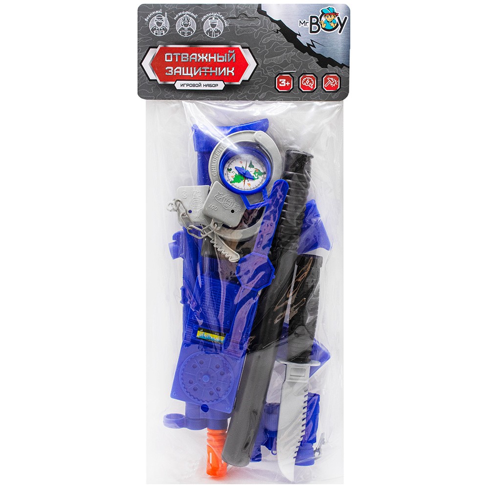 Набор Полицейского Mr Boy 88P11YS в пак.