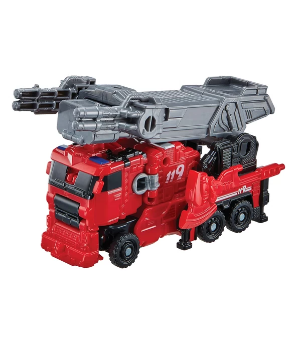 Робот-трансформер Tobot мини L New (XL) пожарный наряд