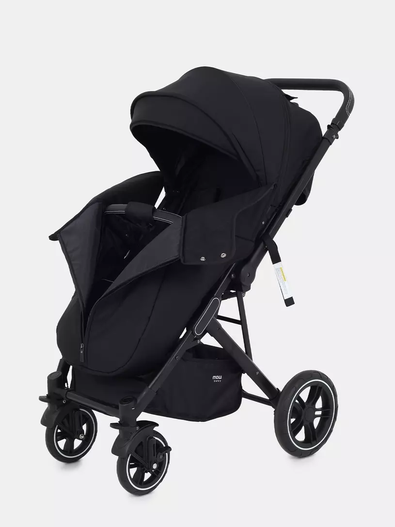 Коляска детская MOWBaby Turbo 2.0 Black