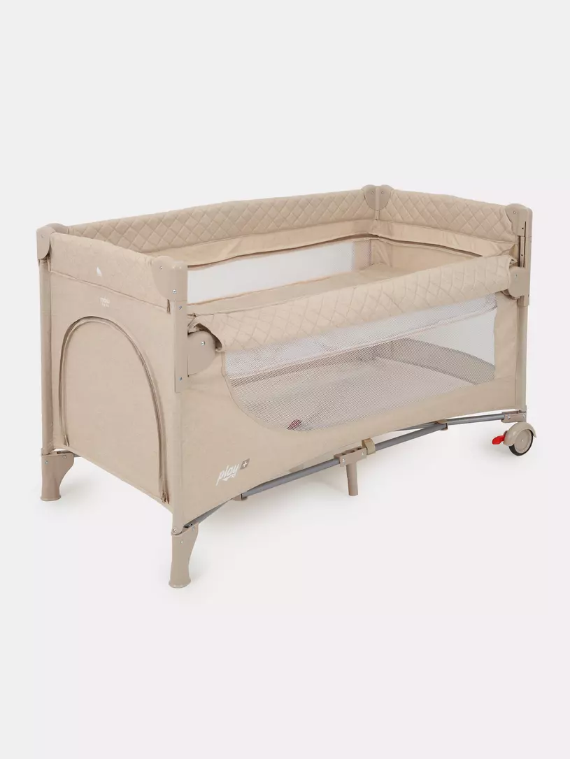 Манеж детский MOWBaby PLAY PLUS beige