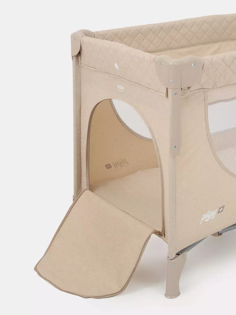 Манеж детский MOWBaby PLAY PLUS beige