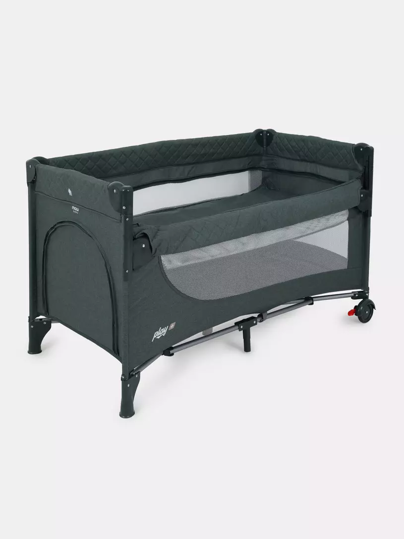 Манеж детский MOWBaby PLAY PLUS dark green
