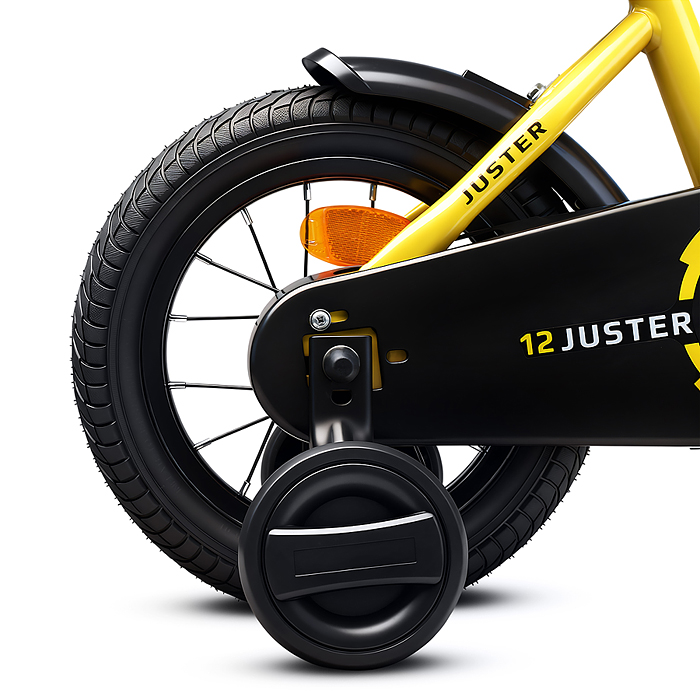 Велосипед 14" Rocket Juster, цвет желтый