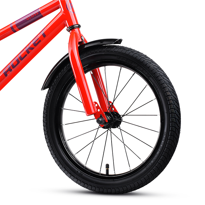 Велосипед 16" Rocket Gloss, цвет красный