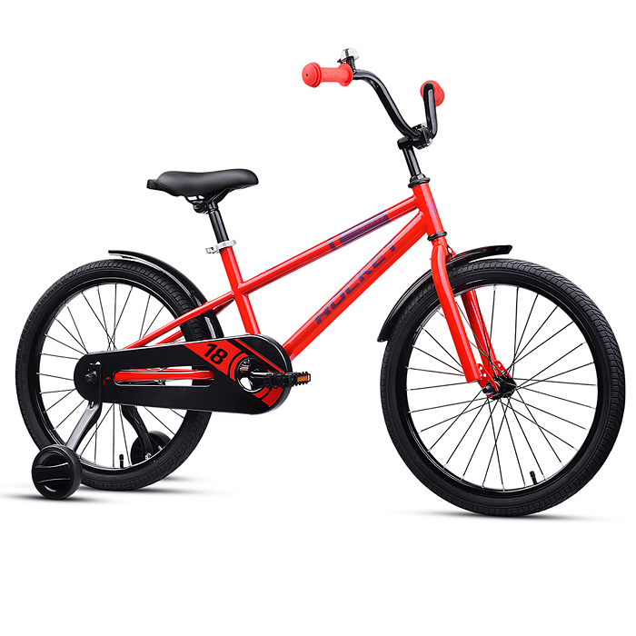 Велосипед 18" Rocket Gloss цвет красный