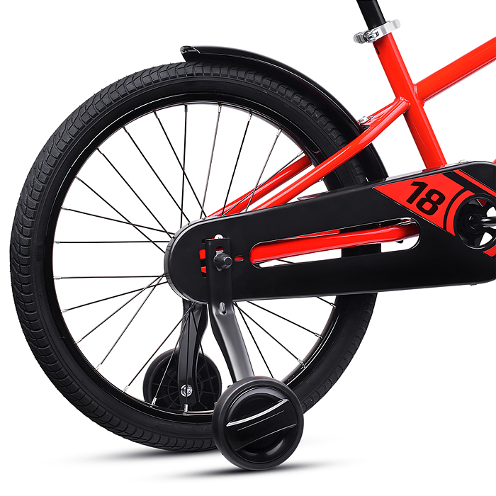 Велосипед 18" Rocket Gloss цвет красный