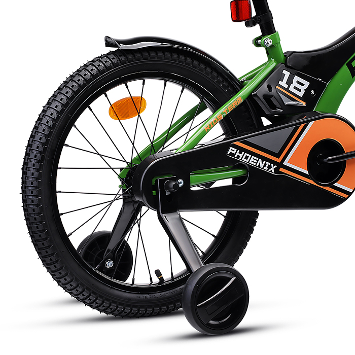 Велосипед 18" Rocket Phoenix, цвет зеленый