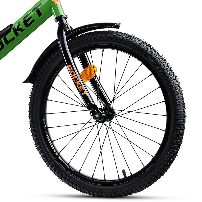 Велосипед 18" Rocket Phoenix, цвет зеленый