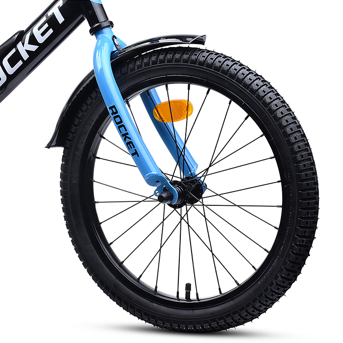 Велосипед 18" Rocket Phoenix, цвет черно/синий