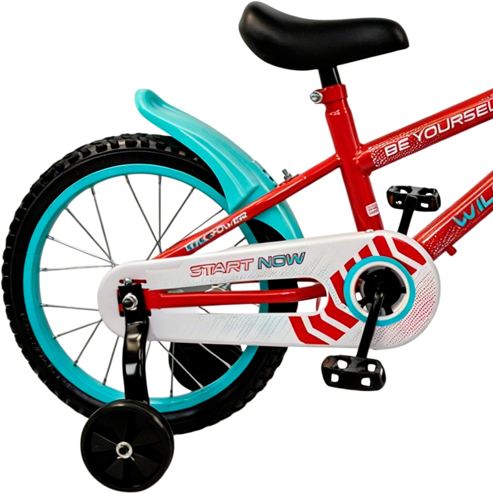 Велосипед 16" Willpower красный 358-151