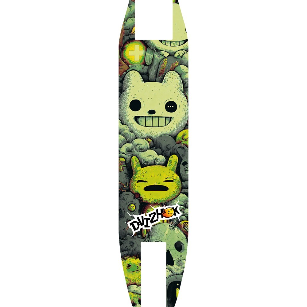 Самокат 2-х колесный PU 145 мм, зеленый 358-033