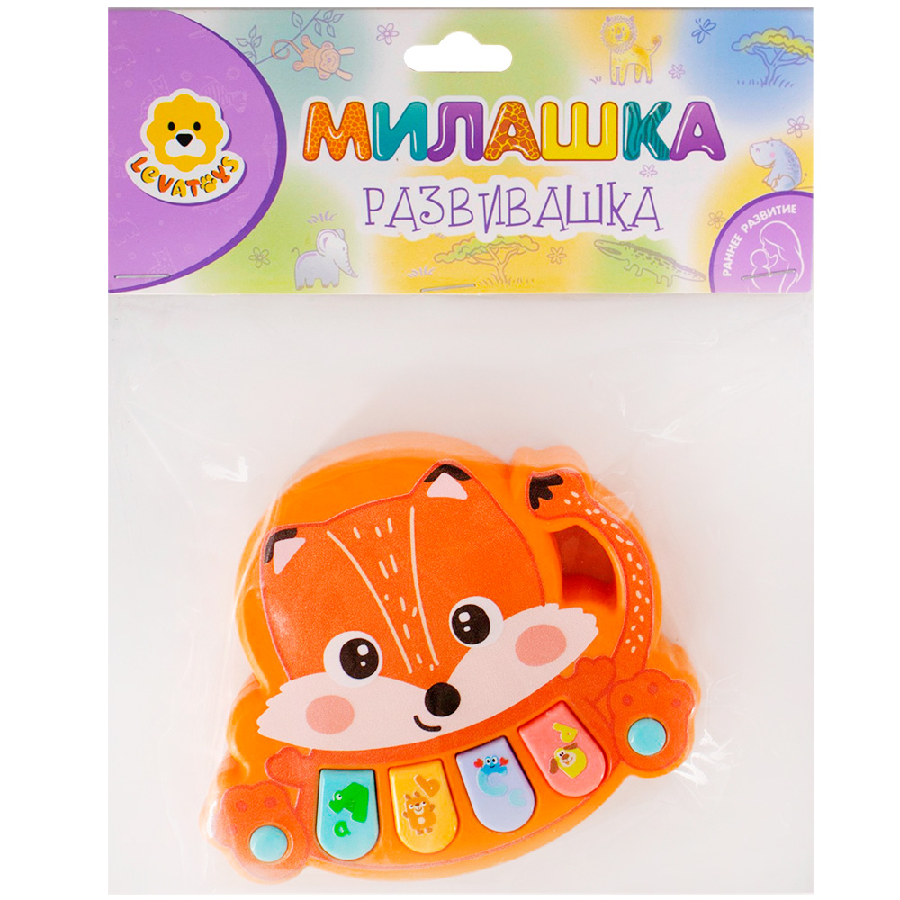Пианино Levatoys MK368-90L Лисичка в пакете