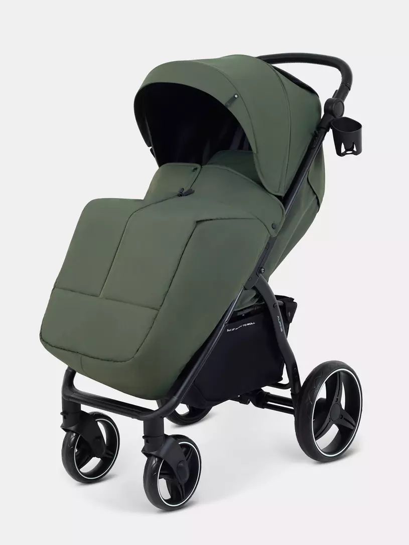 Коляска детская RANT basic ALPINE Olive 2026