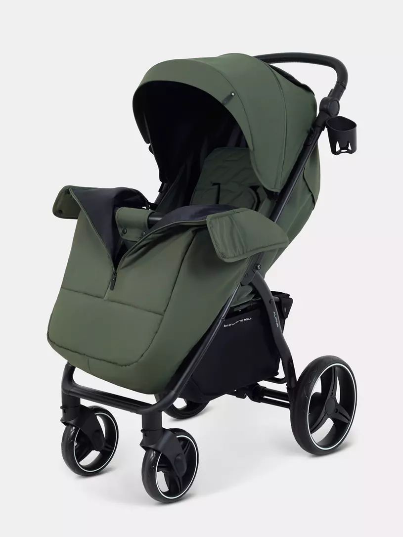 Коляска детская RANT basic ALPINE Olive 2026