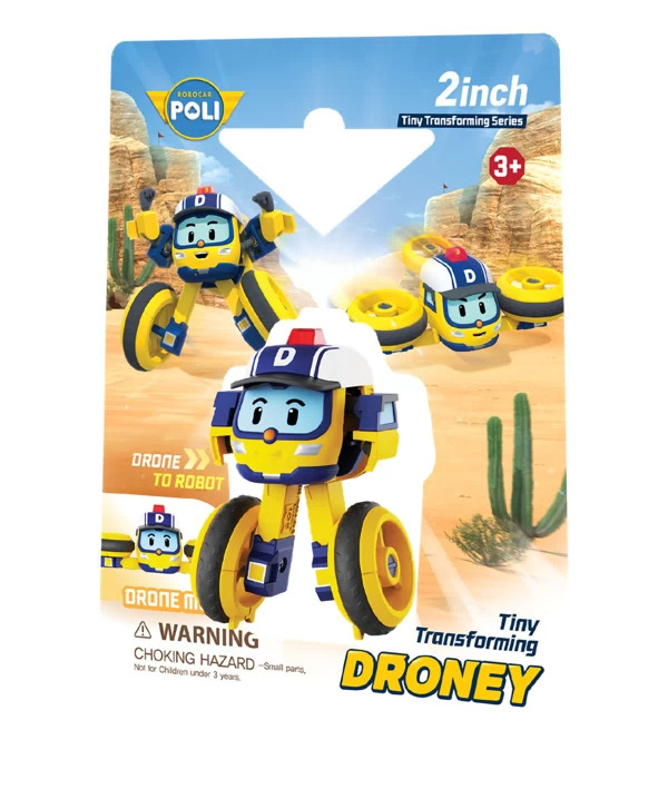 Трансформер Robocar Poli мини Дрони